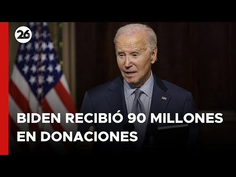 EEUU | Joe Biden recibió 90 millones de dólares en donaciones