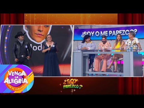 Duelo de imitación entre Rocío Dúrcal y Christian Nodal  | Venga La Alegría