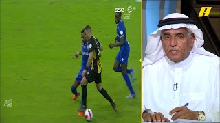 الحالات التحكيمية لمباراة الهلال والاتحاد