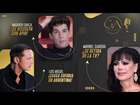 ¡Sigue la LOCURA de Luis Miguel en Argentina y Mauricio Garza SE DISCULPA con Apio!