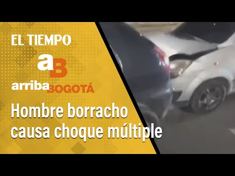 Arriba Bogotá 7 de octubre: Choque múltiple deja tres personas heridas | El Tiempo