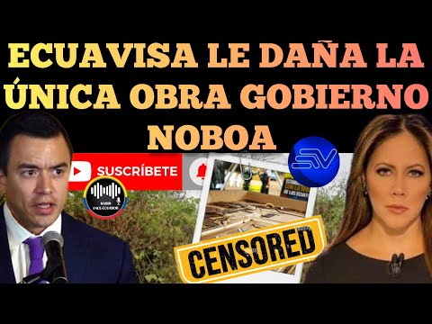 ECUAVISA LE DAÑA LA ÚNICA OBRA DEL GOBIERNO DE NOBOA CÁRCEL DEL ENCUENTRO NOTICIAS RFE TV