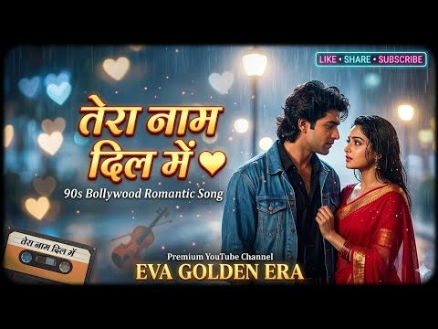 Tera Naam Dil Mein (तेरा नाम दिल में) - New 90s Retro Romantic Song 2026 | Vintage Love Hits #song
