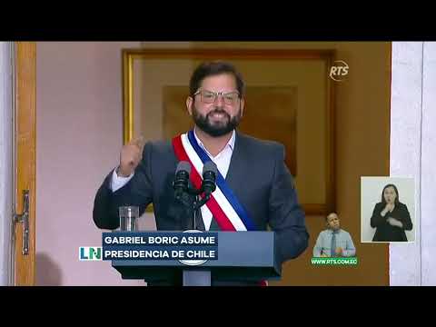 Gabriel Boric asume presidencia de Chile
