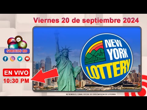 New York Lottery en vivo ?Viernes 20 de septiembre 2024 - 10:30 PM #loteriasdominicanas