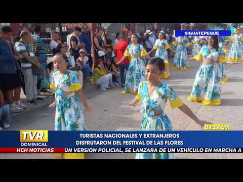 ¡Éxitazo! el festival de las flores 2024 en Siguatepeque