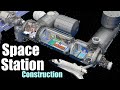 How did they build the ISS (International Space Station)