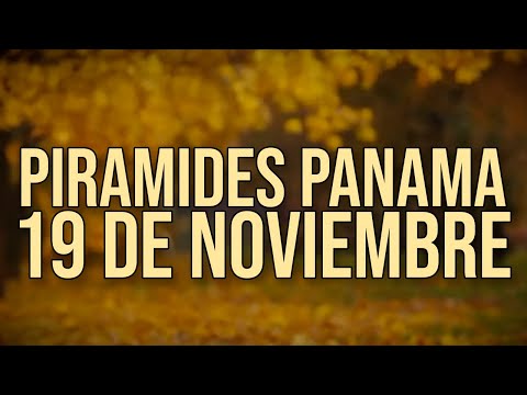 Pirámides de la suerte para el Domingo 19 de Noviembre 2023 Lotería de Panamá