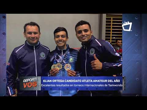 Elian Ortega perfila para ser el atleta amateur del año en Nicaragua