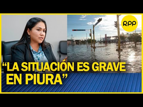 Heydi Juárez: “Necesitamos cisternas, motobombas de calibre 8. La situación es grave”