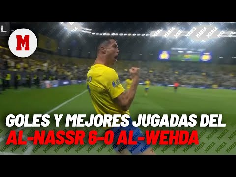 Cristiano retrasa el alirón de Al Hilal con un 'hat-trick' en la goleada de Al Nassr I MARCA