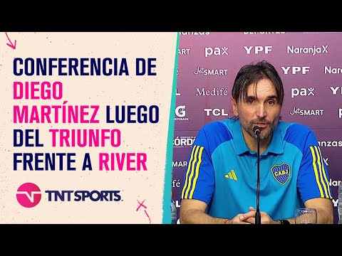 Conferencia de prensa de Diego Martínez tras la victoria ante River