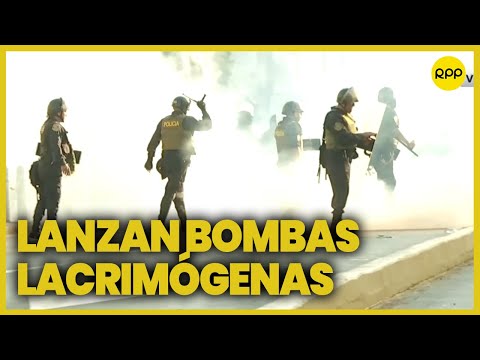 Protestas en Lima: Enfrentamientos entre manifestantes y la Policía