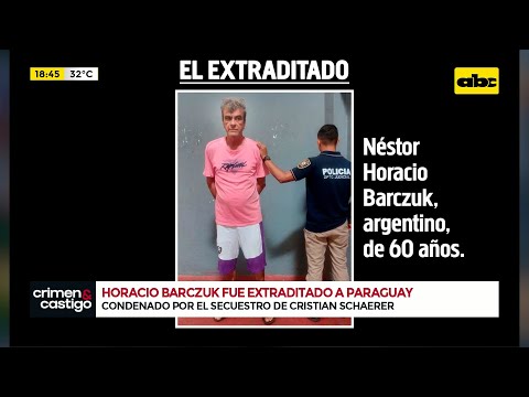 ¿Quién es Néstor Horacio Barczuk y por qué fue extraditado a Paraguay?