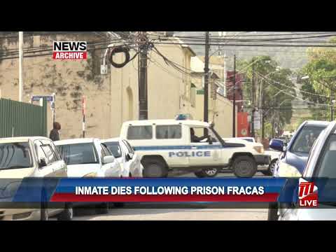 Inmate Dies Following Fracas