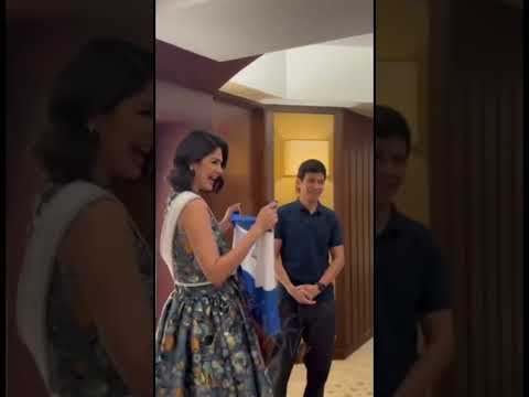 Miss Universo, Sheynnis Palacios logra conversar y abrazar a un nicaragüense en Filipinas