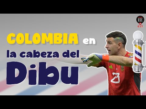 Dos colombianos pintaron la bandera que el Dibu Martínez luce en Catar | El Espectador