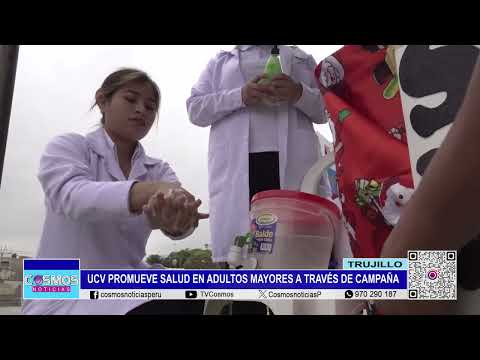 Trujillo: UCV promueve salud en adultos mayores a través de campaña