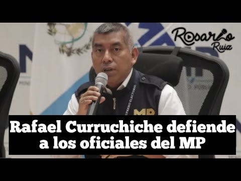 Fiscal Rafael Curruchiche justifica huida de oficiales que pidieron antejuicio contra Blanca Alfaro