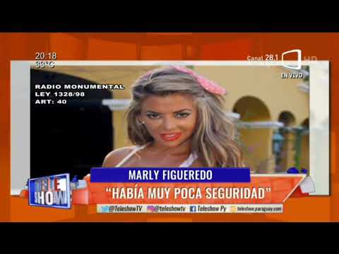 Marly Figueredo. Es una pena lo que pasó