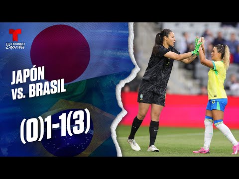 Japón vs. Brasil (0)1-1(3) | Highlights & Goles | SheBelieves Cup | Telemundo Deportes