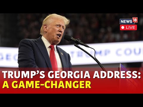 Trump Live | Trump Rally In Georgia | Trump Speech | US Election 2024 Campaign | US News Live | N18G