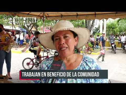 Pobladores de Palacagüina reciben paquetes alimenticios por trabajo comunitario - Nicaragua