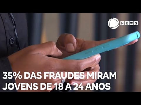 35% das fraudes miram jovens de 18 a 24 anos