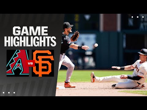 D-backs vs. Giants Game Highlights (4/20/24) | MLB Highlights