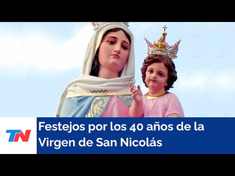 FIESTA EN EL DÍA DE LA VIRGEN DE SAN NICOLÁS: Se reunieron fieles de todo el país