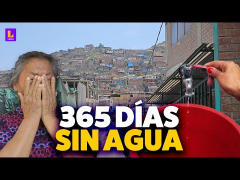 Lima: El agua escasea hace más de 24 años en esta zona de la ciudad
