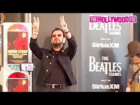 Ringo Starr From 'The Beatles' Talks Paul McCartney & New Music With Linda Perry At Amoeba Music