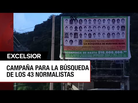 Caso Ayotzinapa: Guerrero ofrece recompensa para localizar a los 43