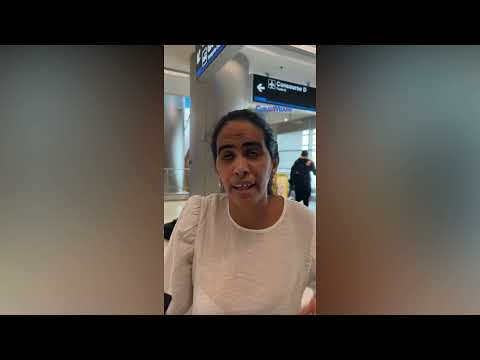Anamely Ramos habla desde el Aeropuerto de Miami sobre el destierro forzado impuesto por Cuba