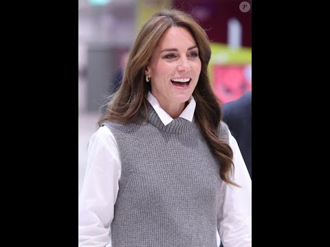 Kate Middleton dégaine le pull sans manche : nouveau look très BCBG pour la princesse de Galles !