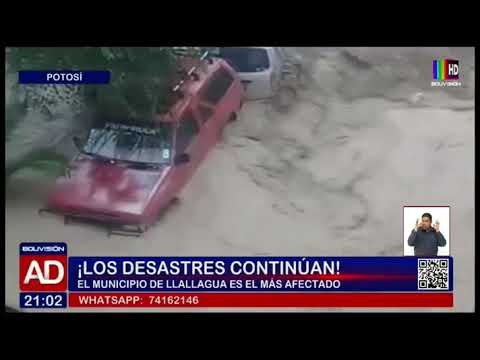 Los desastres continúan en Potosi