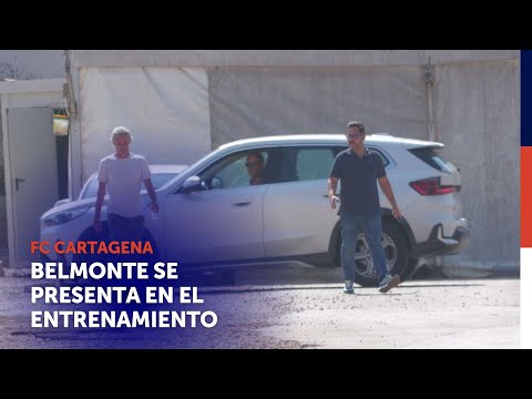 Paco Belmonte, presente en el entrenamiento del FC Cartagena | La 7