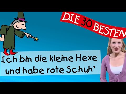 Ich bin die kleine Hexe und habe rote Schuh' - Anleitung zum Bewegen || Kinderlieder