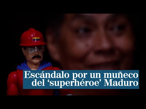 Escándalo en Venezuela por los muñecos de Maduro 'Súper Bigote' y su esposa Cilita