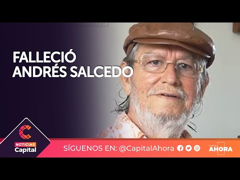 El periodista Andrés Salcedo falleció en la madrugada del 7 de enero