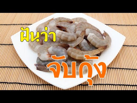 ฝันว่าจับกุ้งทำนายฝันฝันฝั