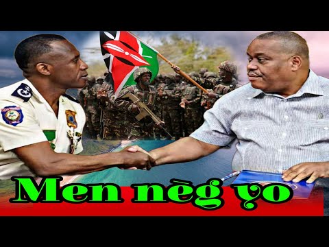 22 juin 2024 Deplwaman Fòs Militè Nan Peyi Dayiti Anbasadè OEA AK peyi Kenya  Siyen/Zokiki Cho