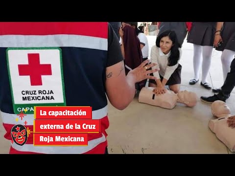 La capacitación externa de la Cruz Roja Mexicana