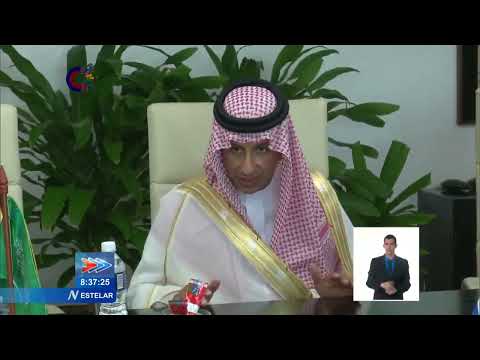 Vicepremier de Cuba intercambia con ministro de Turismo de Arabia Saudita