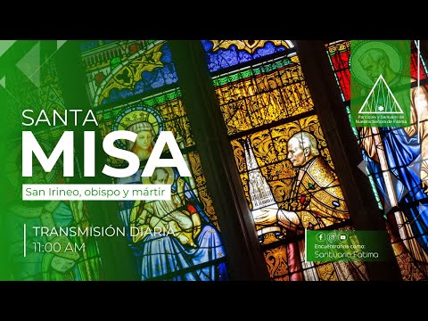 Misa Diaria 11:00 a.m., San Irineo, Obispo y Mártir, Viernes 28 de Junio del 2024