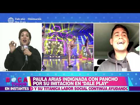 En Boca de Todos: Paula Arias criticó a Pancho Rodríguez por imitarla en Dale Play (HOY)