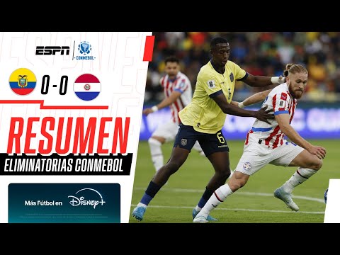 LA TRI Y LA ALBIRROJA IGUALARON SIN GOLES EN EL ESTADIO CASA BLANCA | Ecuador 0-0 Paraguay | RESUMEN