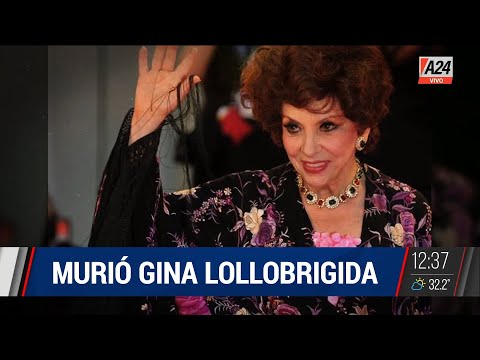 Murió la reconocida actriz italiana Gina Lollobrigida