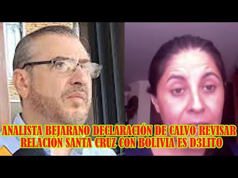 ANALISTA SUSANA BEJARANO DICE QUE ROMULO CALVO AT3NTA CONTRA LA UNIDAD DE BOLIVIA...