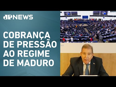 Parlamento Europeu reconhece vitória de Edmundo González na Venezuela